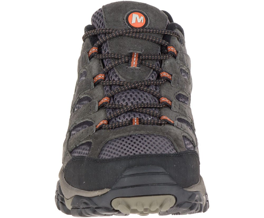 Buty Trekkingowe Merrell Męskie Brązowe - Moab 2 Ventilator - 476952-TLH